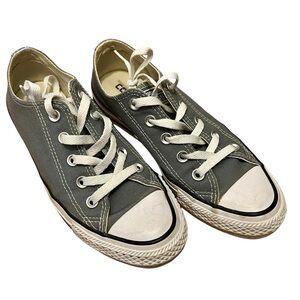 EUC - Converse Chuck Taylor Allstar Low Top - Size 6 Women/4 Men, Charcoal Gray